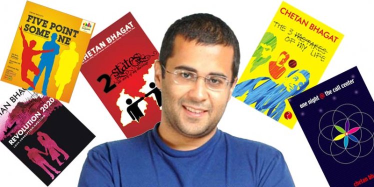 All Chetan Bhagat Books List and Latest Novels