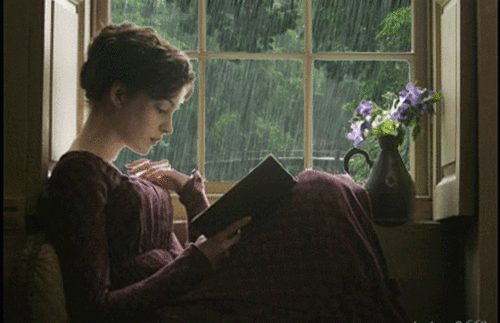 Pleasures of Reading Books: Enjoy Rainy day with coffee