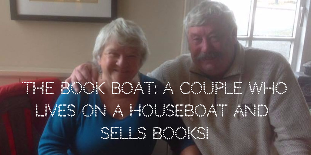 The Book Boat A Couple who lives on a Houseboat and Sells Books!