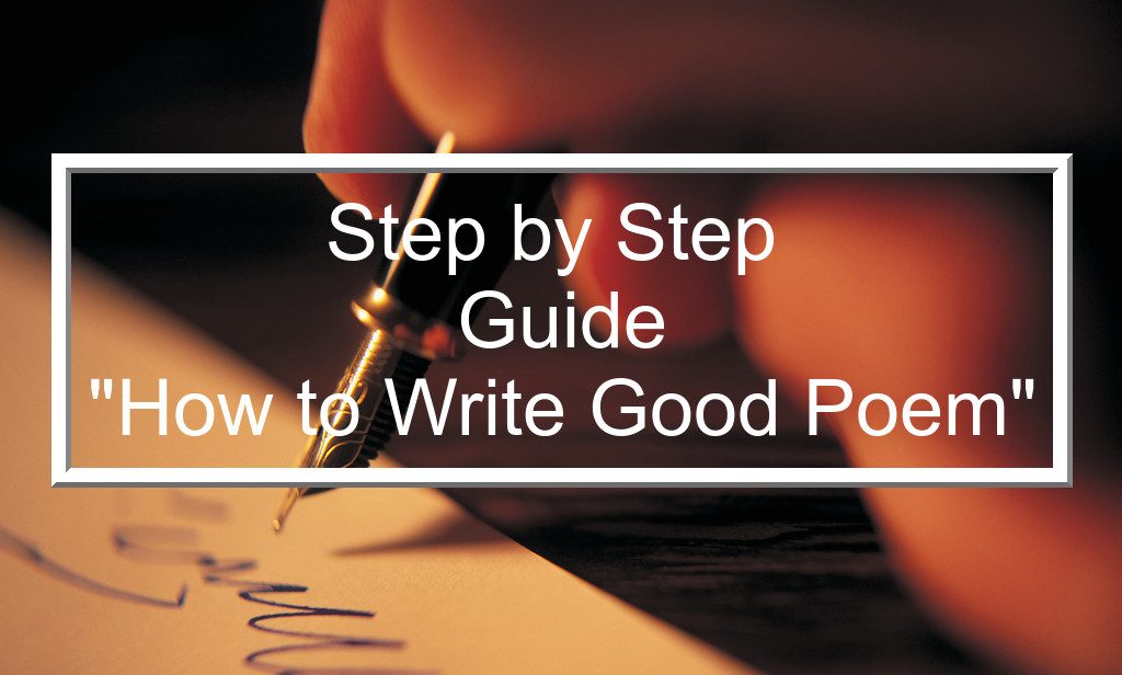 How to write a Poem