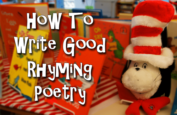 How to write a good rhyming poetry - Step by step guide