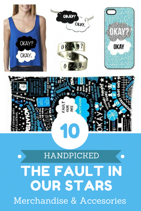 10 best handpicked The Fault in Our Stars Merchandise I can bet that you cannot resist buying one of these. Check them out.