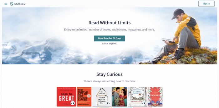 Scribd - download free books online