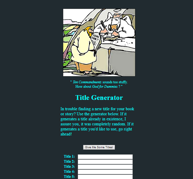 Ruggenberg - Children Book Names Generator 