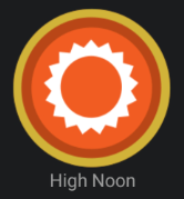 High Noon Badge