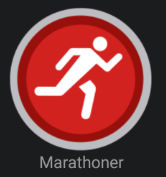 Marathoner Badge