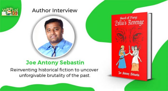 Joe Antony Author Interview